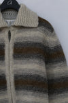 SWAYING/KNIT Thick Striped Cardigan SW212SZ09